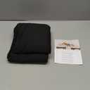 IVAPUPU 2 Pack 6FT Table Cloth for Rectangular Fitted Events Stretch Black Table Covers Washable Spandex Tablecloth Protector for Party, Wedding, Cocktail, Banquet, Festival