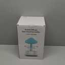 Rain Cloud Humidifier Water Drip - Mushroom Aroma Diffuser, Essential Oil Diffusers, 300ml White Noise Aromatherapy Diffusers with 7 Colors Cloud Lights for Home, Large Room, Office - White