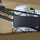 Metal Address Sign, Home Address Plaque, Address Post Sign Double-Sided, Street House Numbers for House Home Street Garden Yard (44" Pole)
