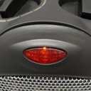 Amazon Basics Ceramic Space Heater, Portable Indoor Heating Solution, With Overheat and Tip-Over Protection, Thermostat, Non-Oscillating, 1500W, 7.52"D x 6.34"W x 9.45"H, Black