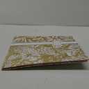 Lilly Pulitzer Cute 3 Ring Binder with Pockets and 3 Tab Dividers, Thin Binder with Metal Rings 0.75 Inch, 0.75" Aesthetic Binder (Safari Sangria)