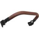 Foldable Bumper Bar Compatible with AER+&AERStroller-One-Hand Open Armrest- Easy Installation-Textured Leather Finish(Mocha Brown)