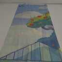 Blue Dog Birthday Party Supplies, Blue Party Decorations Banner for Kid, Boys and Girls Happy Birthday Banners (5.9x3.6ft)