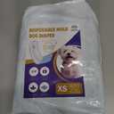 Male Dog Diapers with Wetness Indicator, Disposable Belly Band for Puppy Male Diapers, Doggie Wraps for Puppy Training, Incontinence (XS, 26 Count)