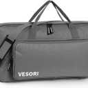 Pedalboard Bag for Guitar Pedal Board - Fits Boss ME-80 / GT-100 / ME-90 - Fleece Lined 23.6 x 11.4 x 3.5 Inch Carry Case - Grey