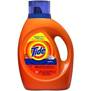 Tide Liquid Laundry Detergent, Original, 64 loads, 2pack