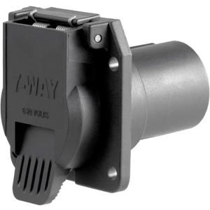 CURT 55415 Replacement 7-Way RV Blade Connector, Factory Tow Package and USCAR Socket Required