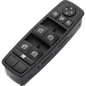 Master Power Window Switch fits for Mercedes-Benz GL320,GL350,GL450,GL550,ML320,ML350,ML450,ML500,ML550,ML63 AMG,R320,R350,R500,R63 AMG.Driver Side Control switches OE:2518300290