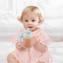 PandaEar 7-Pack Reusable Silicone Baby Food Pouches with Handles, 4oz Refillable Squeeze Pouches for Toddlers & Infants, BPA-Free Self-Feeding Yogurt & Smoothie Bags, Includes 2 Funnels