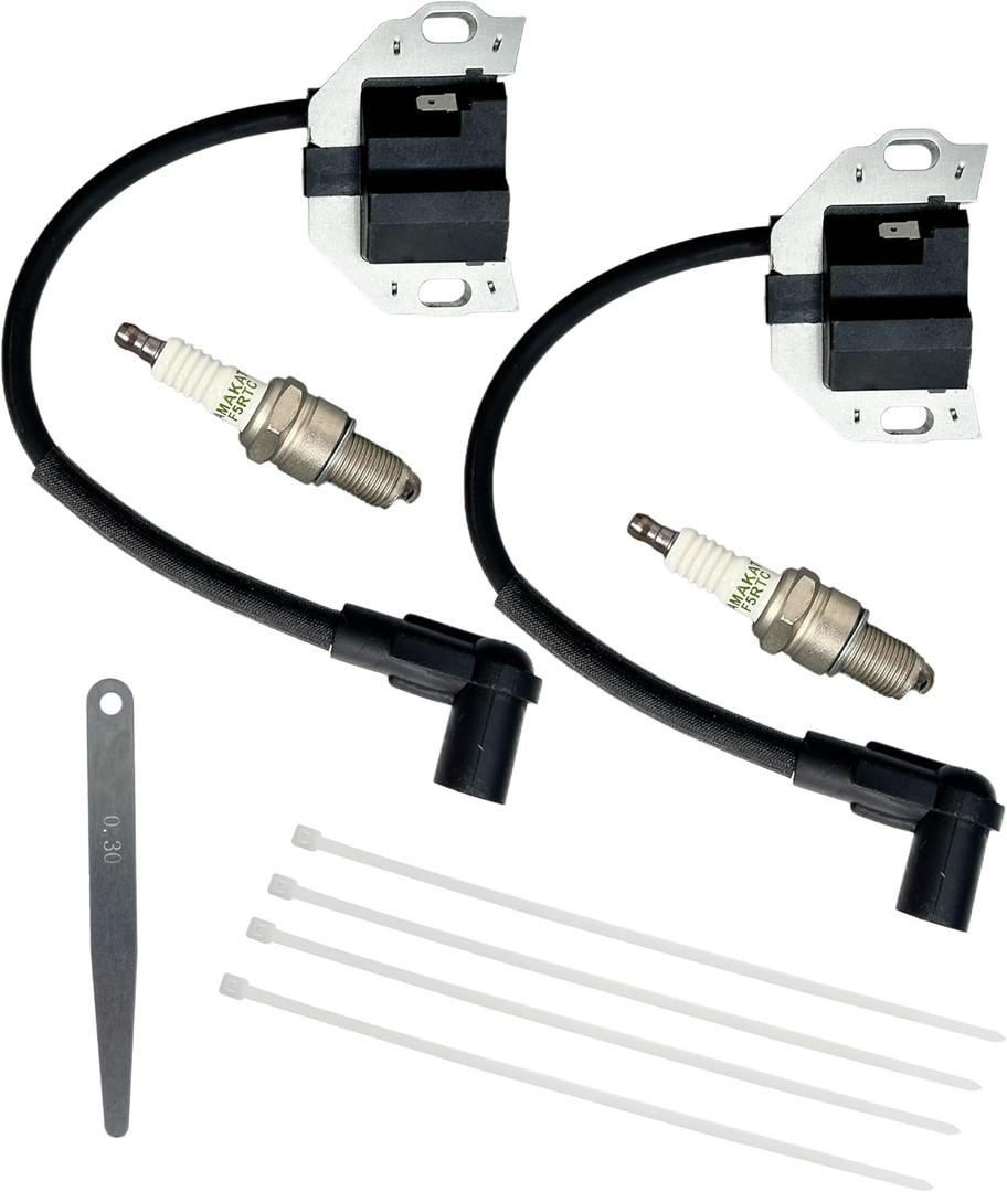 YAMAKATO 21171-0743 Ignition Coil for Kawasaki John Deere X300 Toro Zero Turn with FR651V FR691V FX751V FX801V FX850V FR600V Lwnmower Engies, Armature Magneto 21171-0711 21171-0738 21171-7041
