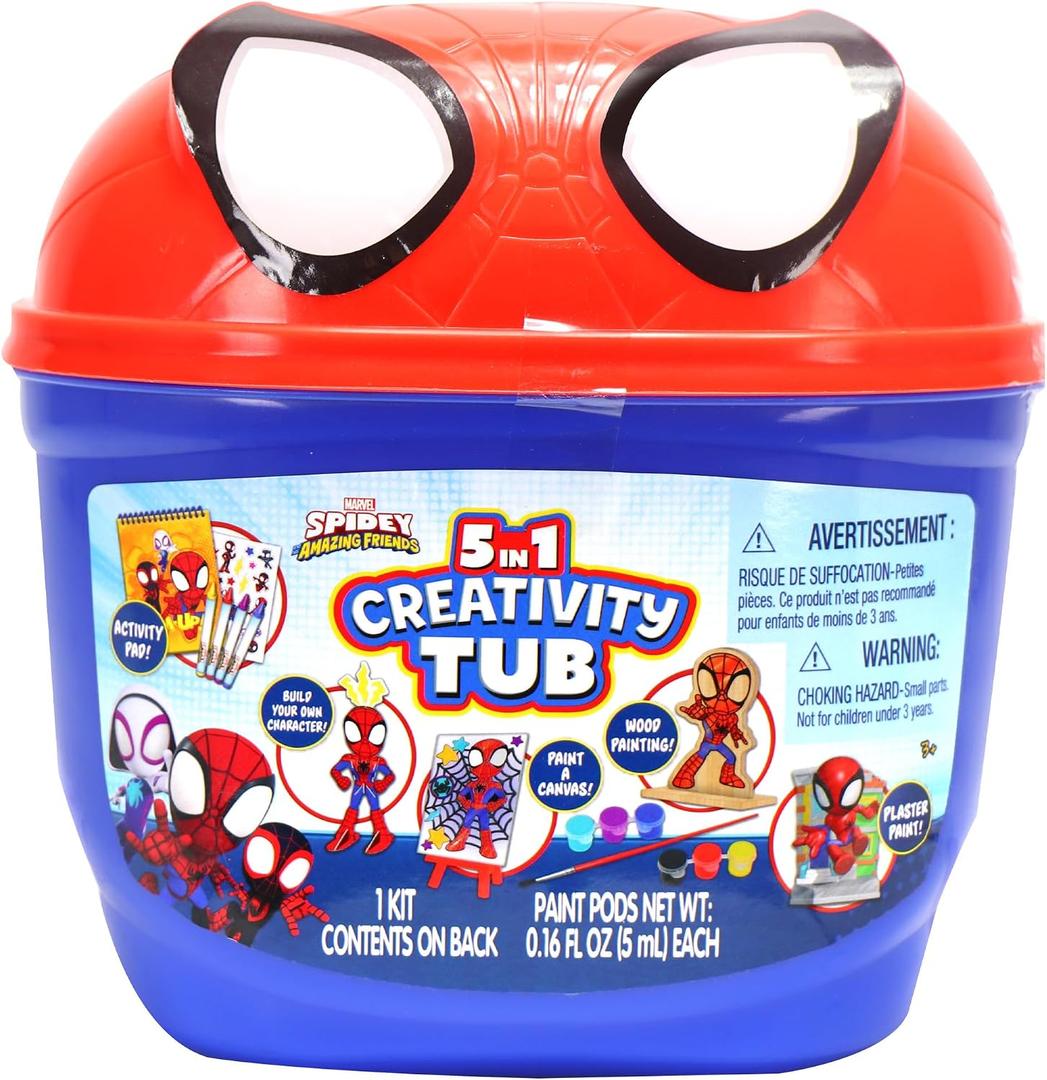 Tara Toys Spidey 5 in 1 Creativity Tub