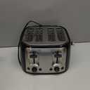 BLACK+DECKER 4-Slice Toaster, Extra Wide Slots, 7 Shade Settings, 1400 Watts, Frozen and Bagel Buttons, Toast Shade Selector, Extra Lift