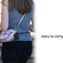 Compatible for AirPods Pro 3 Case Cover(2025) with Keychain, Soft Silicone Skin Case Cover Full Protective Front LED Visible(Black)