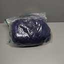 Ross Michaels Mens Robe Shawl Collar Wrap Style - Mid Length Plush Fleece Bathrobe (Midnight Blue, 2X-Large/3X-Large)