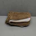 OLANLY Dog Door Mat for Muddy Paws 36x24, Absorbs Moisture and Dirt, Absorbent Non-Slip Washable Doormat, Quick Dry Chenille Mud Mat for Dogs, Entry Indoor Entryway Carpet for Inside Floor, Tan