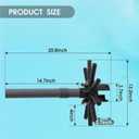 SX180DA Pool Filter Parts Lateral Assembly with Center Pipe Compatible with Hayward Pro Sand Filter Series S180T