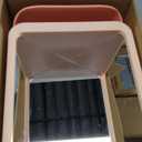 Non-Reversing Mirror with Authentic Image Reflection - Inverted Mirror for Clear, Accurate Makeup & Grooming, Desktop Vanity Essential (Pink)