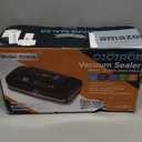 95kpa Vacuum Sealer Machine,Commercial Full Automatic Food Sealer,10-in-1 Sealing System with Double Heat Seal,Bags Storage, Easy-Lock Handle,Build-in Cutter,1 Bag Rolls and 10 pcs Pre-cut Bags