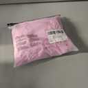 GORGLITTER Women's Plus Size Tie Front Tops Y2K Long Sleeve V Neck Going Out Coquette Blouses (Pink, XXL)