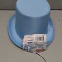 Nicky Bigs Novelties Adult Satin Top Hat Magician Gentleman Roaring 20s Tuxedo Formal Costume (Light Blue)