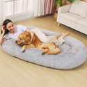 Fond + Found Large Cozy Plush Pet Bed for Humans 68" x 38" x 10"
