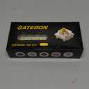 Gateron Milky Yellow Pro V2 Pre-lubed 5-Pin 50gf Linear Switches for All MX Mechanical Keyboard Game Keyboard(Milky Yellow Pro V2,72PCS)
