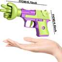 chislim Rock Paper Scissors Toy Gun,Finger Guessing Game Toy Entertainment Interactive Toy for Adults Kids Family Party (4PCS)