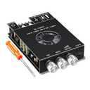 Daakro ZK-1602T Bluetooth Amplifier Board,160W+160W 2.0 Channel Amp Board with Treble and Bass Control,DC 15-36V, Bluetooth and AUX Inputs, Audio Amp Board for Home DIY Wireless Speaker, Password Free