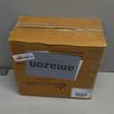 VOREEN Mosaic Glass Bird Feeder, Handcrafted Hanging Fly-Through Feeder for Outdoor Garden & Backyard, Blue Flower Mosaic Style