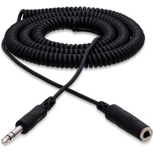 Hosa HPE-325C 1/4 Inch TRS to 1/4 Inch TRS Headphone Extension Cable, 25 Feet