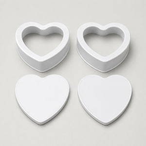 Heart Cake Pan 9 Inch, Set of 2
