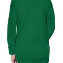 Haloumoning Girls Casual Long Sleeve T Shirts Kids Crewneck Tops, Tees Blouses with Pockets 4-15 Years Red