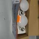 Sylvania ECO LED Light Bulb, BR30, 65W=10W, 7 Year, 650 Lumens, Frosted, Dimmable, Daylight - 4 Pack (40871)