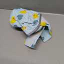 SlowTon Dog Raincoat, Adjustable Dog Rain Jacket Clear Hooded Double Layer, Waterproof Poncho with Reflective Strip Straps and Storage Pocket for Small Medium Large Dogs Puppies(DK XL) (Duck Pattern)