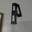 10 Pack 4 inch(102mm) Black Finger Edge Pulls Zinc Drawer pulls Hidden Edge Matte Black Handles Hardware Solid Finger Pulls Kitchen Hardware Bedroom Dresser Drawers