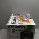 Gourmia Air Fryer 7 QT - Easy View Panoramic Window & Interior Light, Guided Cooking with 12 One-Touch Presets, FryForce 360, Dishwasher Safe Accessories, Green