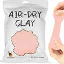 Cutedeer Skin Air Dry Clay, 1.1lb Foam Modeling Clay, Soft Squishy Molding for Kids Adults, Arts & Crafts Project Slime Supplies(1.1lb - 1 Pack, Skin)