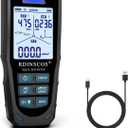 EMF Meter 5G RF Detector – Electric, Magnetic & Radio Frequency Field Tester up to 10GHz, Multi-Sensor EMF Detector for Power Lines, WiFi/Cell Phones, Smart Meters – LCD Display Sound & LED Alerts