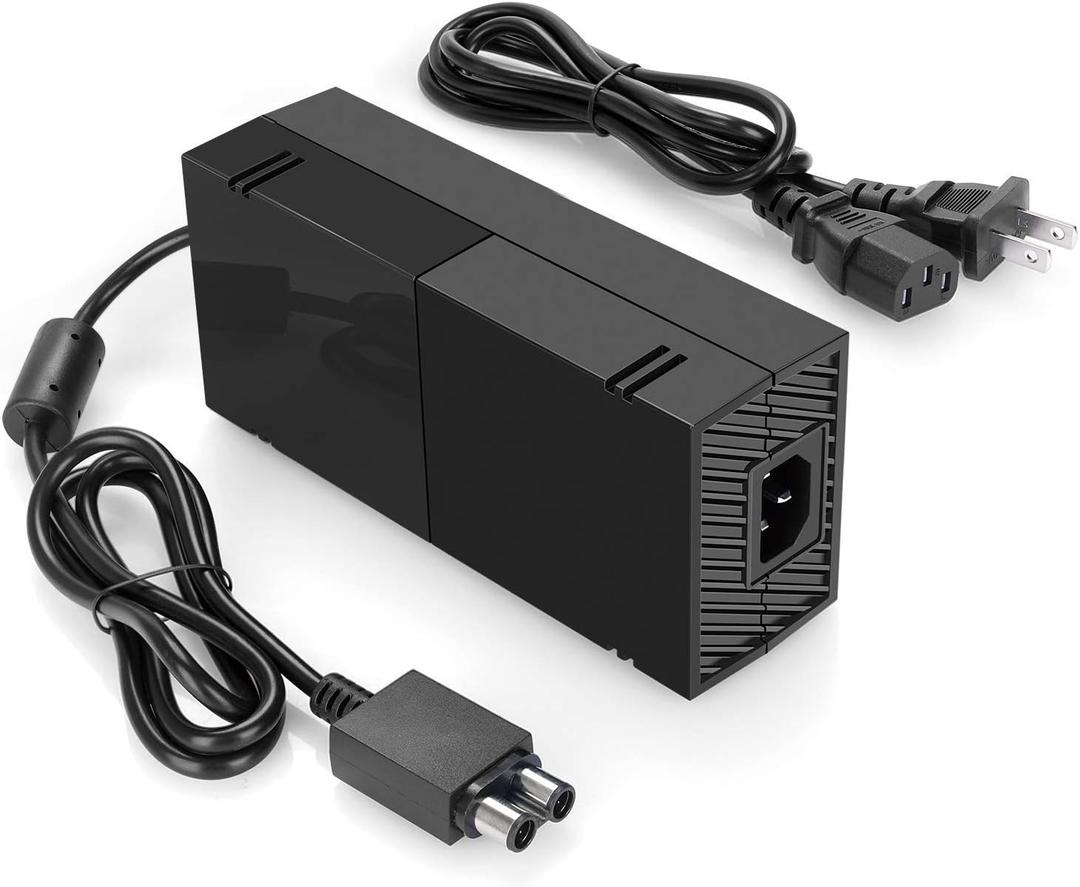 Upgraded Wall Charger for Xbox One Power Supply Brick, AC Adapter Charger with Power Cord for Xbox 1 Console, US Plug 100V-240V