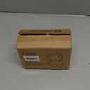 Mini Makeup Bag with Led Mirror, Small Travel Make up Bag 3 Light Modes Adjustable Brightness, for Women Organizer Cosmetic Bag, Portable Travel Train Toiletry Bag, for Pool Parties Work Touch-Ups (Brown)