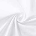 J.VER Boy's Long Sleeve Dress Shirts Solid Stretch Wrinkle-Free Shirt Kids Casual Button Down Shirts School Uniform (8-9 Years, White)