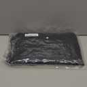 6 Set Packing Cubes for Travel, Luggage Organizers with Shoe & Toiletry Bags, Lightweight Suitcase Organizer for Carry-On, Washable Laundry Bags(Black)