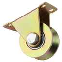 LEXININ 15 Pack 2 Inch V Groove Wheel, V Type Groove Wheels Pulley, Rigid Casters for Swing Sliding Gate