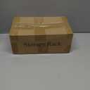 2 Tier Fruit Basket Bowl for Kitchen Counter with 2 Banana Hangers, Countertop Metal Mesh Basket Stand Fruit Holder for Veggies Onion Potato Bread Snack, Black