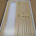 32" Wooden Hamster Cage, Chewproof Gerbil Cages and Habitats, Openable Top Roof Window with Silencing Pad, Guinea Pig Cage for Small Animals, Dwarf and Syrian Hamster, 32 x 16 x 16 Inches