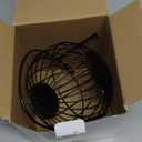 Navaris Metal Rabbit Hay Feeder - Durable Hay Spinning Accessories for Rabbits and Guinea Pigs - Entertaining Feeding Wheel Rack, Bowl with Convenient Door