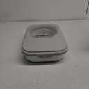 Collapsible Cat Litter Storage Container with Rolling Casters,20 Lbs Cat Litter Storage with Wheels,Airtight Lids,Cat Litter Shovel,Portable Cat Litter Storage Bin Container,BPA Free (Gray)