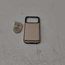 LOHASIC for iPhone 17 Pro Max Crossbody Wallet Case, RFID Blocking iPhone 17 Pro Max Case with Card Holder, 4 Card Slots & 2 Cash Pockets, Leather Case for Women Girls, Ivory White