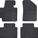 Car Floor Mats Custom Fit for 2019 2018 2017 2016 2015 2014 Kia Soul Odorless Washable Heavy Duty Rubber (All Weather) Floor Liners Set Black