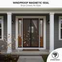 Premium Magnetic Screen Door, Heavy-Duty Reinforced Mesh, Ultra-Dense Weave, Smooth Auto-Close, Pets & Kids Hands-Free, No-Gap Seal